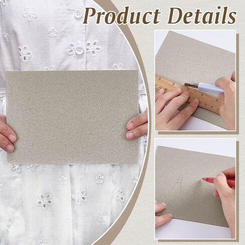 PH PandaHall 25 Sheets Book Board, 7 X 5 Inch Chipboard Sheets Book Binding Board Chipboard for Art Crafts Books Binding Cover Supporting Back Board Packaging, 50PT/1mm Thick in Saudi Arabia