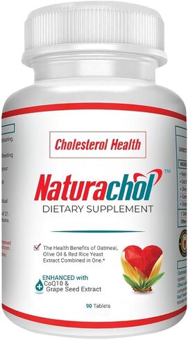 Advanced Support Formula | 90 Vegan Tablets | Red Yeast Rice Extract, Olive Oil, Oatmeal, CoQ10, Grape Seed Extract in Saudi Arabia