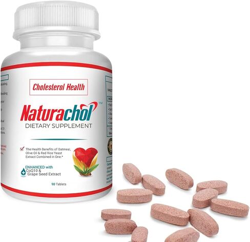 Advanced Support Formula | 90 Vegan Tablets | Red Yeast Rice Extract, Olive Oil, Oatmeal, CoQ10, Grape Seed Extract in Saudi Arabia