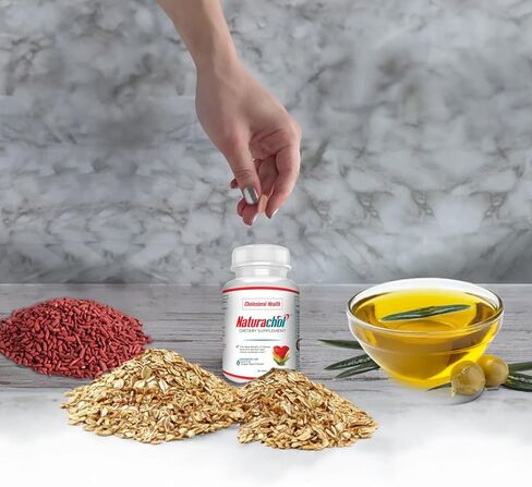 Advanced Support Formula | 90 Vegan Tablets | Red Yeast Rice Extract, Olive Oil, Oatmeal, CoQ10, Grape Seed Extract in Saudi Arabia