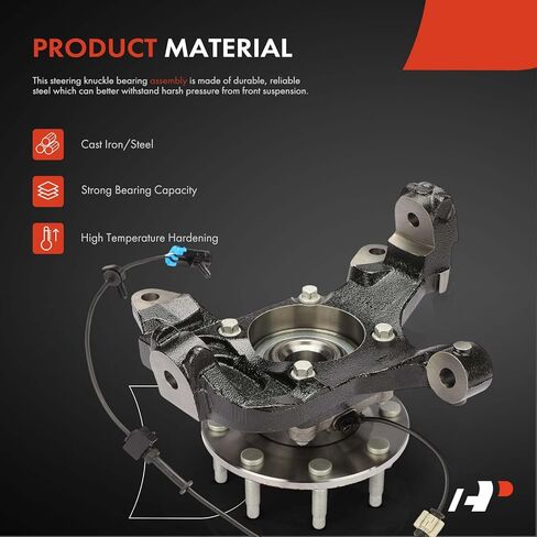 A-Premium Front Right Steering Knuckle & Wheel Bearing Hub Assembly Compatible with Chevrolet Silverado 1500 Classic 2500 3500 HD, Suburban, Avalanche & GMC Sierra 1500 HD Classic, Yukon XL 2500 in Saudi Arabia