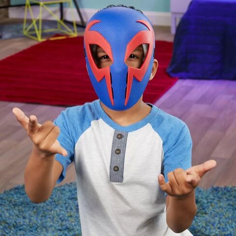 قناع Marvel Across The Spider-Verse 2099 للعب الأدوار والأزياء التنكرية للأطفال، ألعاب Marvel للأعمار من 5 سنوات فما فوق in Saudi Arabia