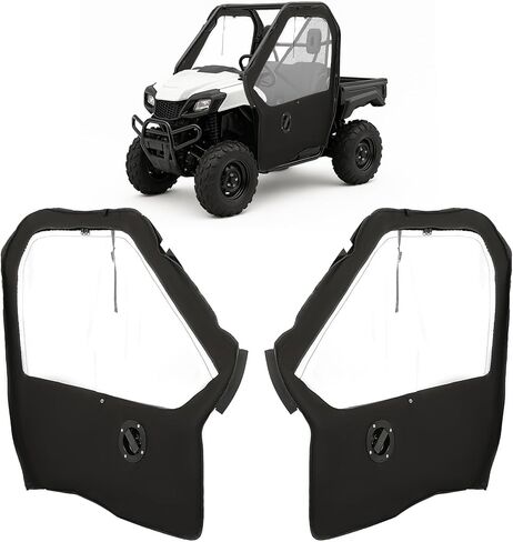 زوج واحد من الأبواب الناعمة المتوافقة مع موديلات 2015-2023 Honda Pioneer 500 لاستبدال 0SR90-HL5-210 حاوية الكابينة الناعمة اليسرى واليمنى in Kuwait