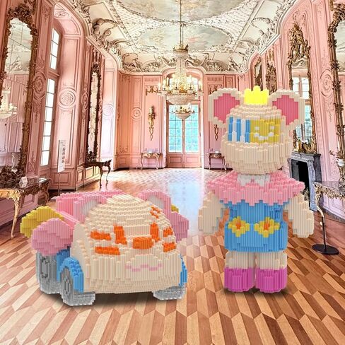 مكعبات بناء مركبة الدب (5000 قطعة) | نموذج عرض الدب 700% | اللبنات الحيوانية الصغيرة 3D | تصميم مضان | فكرة لديكور المنزل والمكتب | CZ7749 in Kuwait