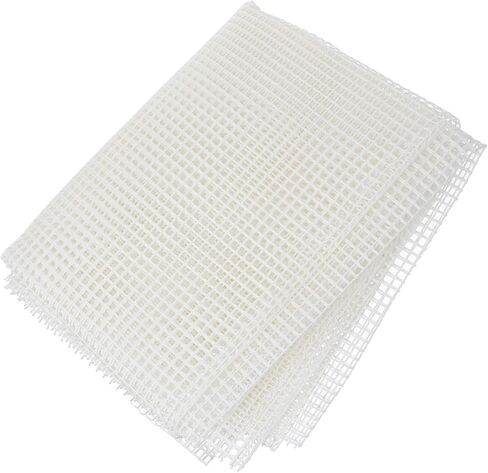 Uonlytech DIY Rug Hooking Mesh Sheet Canvas for Crafting Rugs Coasters and Pillows Easy to Cut for DIY Projects for Latch Hook Crafts in Saudi Arabia