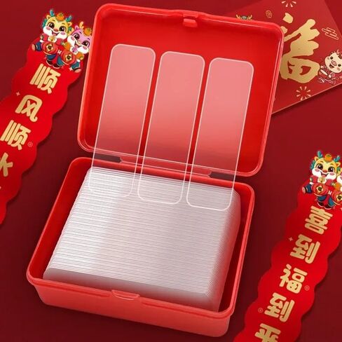 180Pcs Transparent Couplet Seamless Double-Sided Adhesive Tape Reusable Waterproof PVC Nano Tape Home Accessories (3Box) in Saudi Arabia