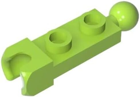 لوحة BrickBuddy Gobricks GDS-904 الخاصة 1 × 2 مع كوب نهاية 5.9 مم وكرة القطر 50 قطعة متوافقة مع لعبة Lego 14419 أجزاء DIY ومكونات MOC للعلامات التجارية الكبرى للطوب اللون: أسود 26 in Saudi Arabia