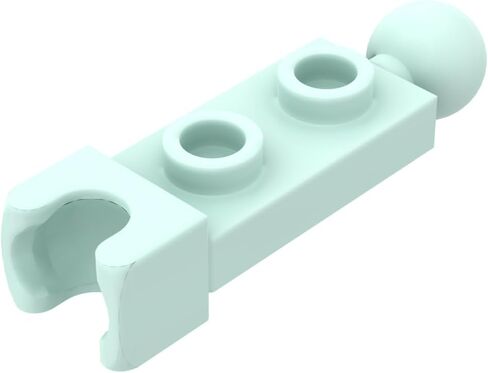 لوحة BrickBuddy Gobricks GDS-904 الخاصة 1 × 2 مع كوب نهاية 5.9 مم وكرة القطر 50 قطعة متوافقة مع لعبة Lego 14419 أجزاء DIY ومكونات MOC للعلامات التجارية الكبرى للطوب اللون: أسود 26 in Saudi Arabia