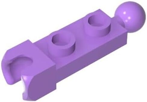 لوحة BrickBuddy Gobricks GDS-904 الخاصة 1 × 2 مع كوب نهاية 5.9 مم وكرة القطر 50 قطعة متوافقة مع لعبة Lego 14419 أجزاء DIY ومكونات MOC للعلامات التجارية الكبرى للطوب اللون: أسود 26 in Saudi Arabia
