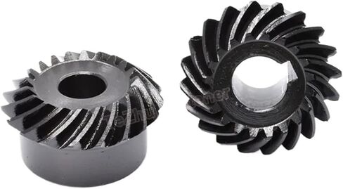 1:1 Spiral Bevel Gear 1.5/2/2.5M 20T/25T/30T 45# Teel Left/Right-hand 1Pcs(2 Mod,30T Right Spiral1pcs) in Saudi Arabia