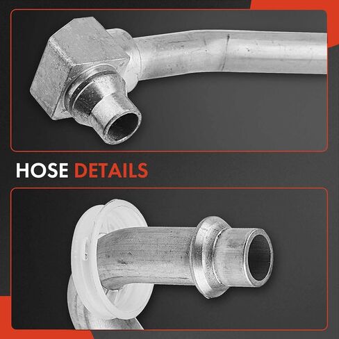 A-Premium Outlet Lower Auxiliary Engine Oil Cooler Line Hose Assembly Compatible with Chevrolet Express 2500 3500 1996-2002 G30 GMC G3500 1996 Savana 2500 3500 V8 6.5L in Saudi Arabia
