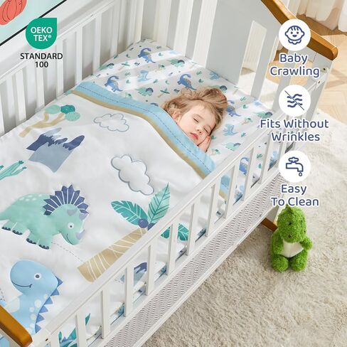 Sports Crib Bedding Set for Boys, Premium 3-Piece Baby Bedding Set Brown Football Basketball Rugby Crib Bed Set Baseball Soft with Crib Comforter, Sheet & Crib Skirt, Brown in Saudi Arabia