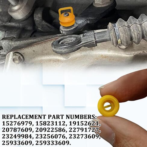 طقم إصلاح جلبة كابل ناقل الحركة، 15276979 15823112، جلبة ربط ناقل الحركة، حلقة تثبيت مطاطية لدودج تشيفي بويك جي إم سي جيب رام (قطعتان) in Kuwait