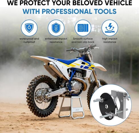 2-Stroke Motorcycle Exhaust Dent Pipe Repair Kit Dent Removal Tools Fit for Husqvarna TE 125 250 300 TC, Yamaha Tzr250 Yz250, Honda Cr250 Cr250R in Saudi Arabia