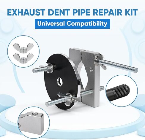 2-Stroke Motorcycle Exhaust Dent Pipe Repair Kit Dent Removal Tools Fit for Husqvarna TE 125 250 300 TC, Yamaha Tzr250 Yz250, Honda Cr250 Cr250R in Saudi Arabia