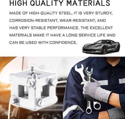 Cube Brake Caliper Compression Tool, Stainless Steel Rear Disc Brake Caliper Tool, Caliper Piston Compressor Tool Fits 3/8" Square Driver, Universal Brake Piston Compressor Tool in Saudi Arabia
