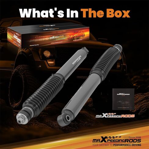 صدمات أمامية للرفع من maXpeedingrods Fit 0-1.5 بوصة لسيارة Ford F-350 F-250 2005-2025 Super Duty 4WD، إصدار G1 in Kuwait