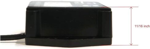 The ROP Shop OEM Tiny Tach الرقمية المقاومة للماء، عداد سرعة الدوران، مؤقت العمل، عداد RPM in Saudi Arabia