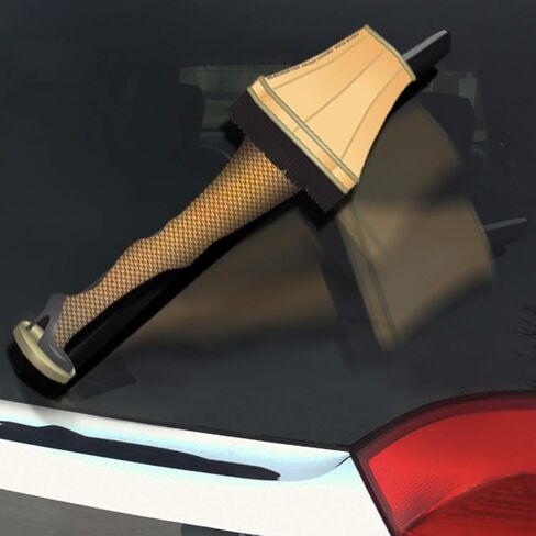 Leg Lamp WiperTags accessory for Christmas attach to rear vehicle wiper blades in Saudi Arabia