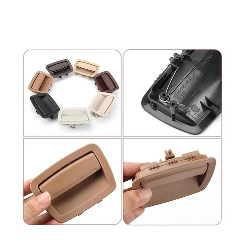 Glove Box Handle Switch Car Interior Door Handles Passenger Sundries Storage Trunk Compatible for BMW 5 Series F10 F11 7 Series F01 F02(Black) in Saudi Arabia