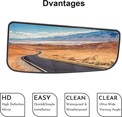 Mirror Glass fit for 2015-2020 Ford F-150 2017-2020 Ford F-250 F-350 F-450 F-550 Super Duty OEM Lower Glass Passenger Right Side With Backing Plate Heated in Saudi Arabia