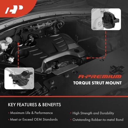 حامل عزم دوران جانبي للركاب الأمامي الأيمن A-Premium متوافق مع Toyota Highlander 2014 2015 2016، 3.5L in Kuwait