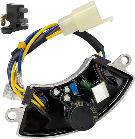 Voltage Regulator Rectifier AVR Automatic for Generator with Brushed for Honda Clones Predator Champion Blackmax Powermate Duromax Firman Wen Etq 4375 4650 (5-8KW 3 Phrase) in Saudi Arabia
