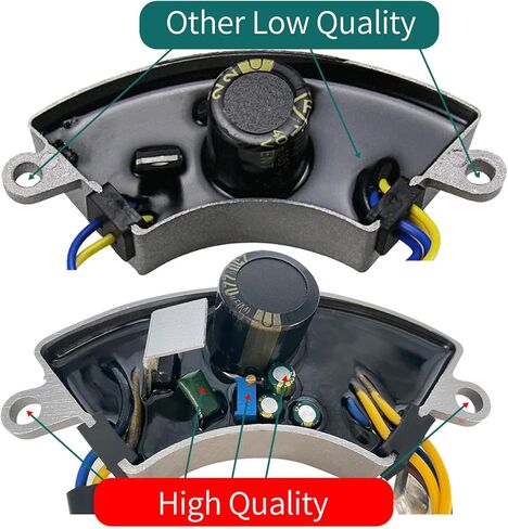 Voltage Regulator Rectifier AVR Automatic for Generator with Brushed for Honda Clones Predator Champion Blackmax Powermate Duromax Firman Wen Etq 4375 4650 (5-8KW 3 Phrase) in Saudi Arabia
