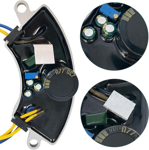 Voltage Regulator Rectifier AVR Automatic for Generator with Brushed for Honda Clones Predator Champion Blackmax Powermate Duromax Firman Wen Etq 4375 4650 (5-8KW 3 Phrase) in Saudi Arabia
