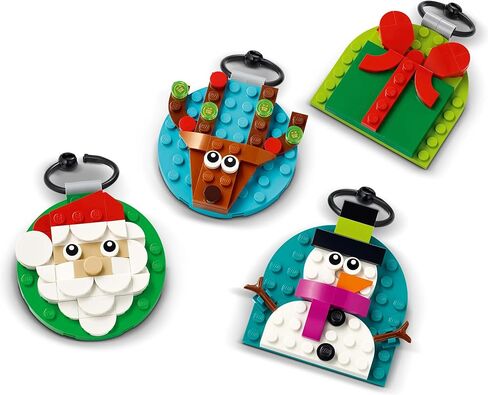 LEGO 40744 Christmas Ornaments Selection Toy Birthday Present Blocks Educational Girls Boys Children 6 7 8 9 Year Old Mom Father Painting Art in Saudi Arabia