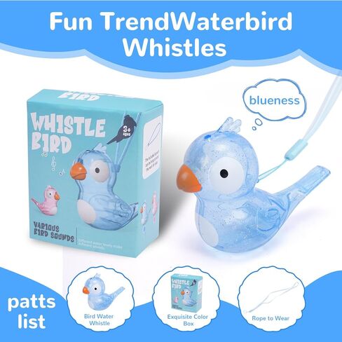 Bird Whistle for Kids - Realistic Bird Caller for Bird Watching, Training, Outdoor Fun - Easy-to-Use, Fun Gift for Boys and Girls (Blue) in Saudi Arabia