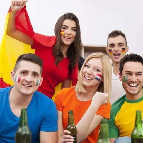 عصا طلاء الجسم للوجه (GEEEN)، مكياج الجسم الرياضي المقاوم للماء للرياضيين الكرة اللينة، عصا البيسبول لكرة القدم، مجموعة مكياج الوجه الاحترافية للهالوين، لزي الهالوين، مصاص دماء المهرج الزومبي in Saudi Arabia