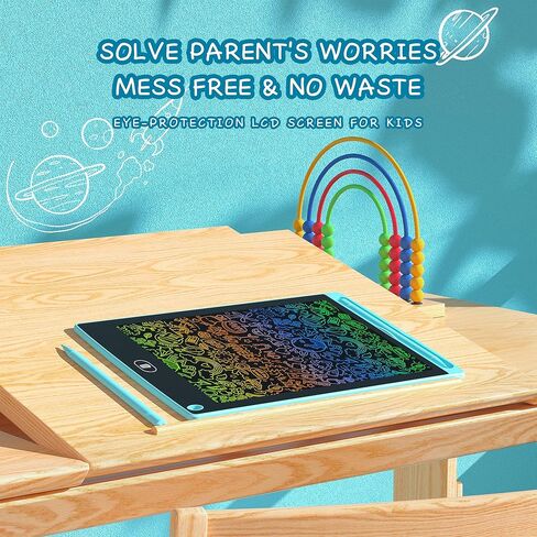 20 قطعة من تابلت رسم LCD للكتابة - 8.5 بوصة لوحة رسم ملونة قابلة للمسح، وسادات رسم إلكترونية قابلة للمسح، هدايا ألعاب تعليمية للأطفال في عيد الميلاد وأعياد الميلاد وعمر المدرسة 3-8 (أزرق، أحمر، أخضر، وردي، أسود) in Kuwait