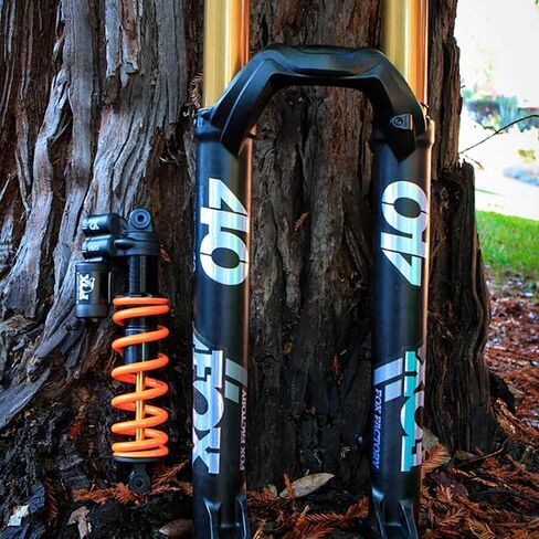 Fox Racing Shox Heritage Fork and Shock Decal Kit Silver, One Size in Saudi Arabia