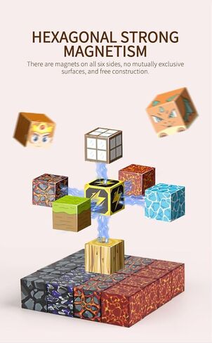 مكعبات مغناطيسية، مجموعة ألعاب مغناطيس الأمير والأميرة مكونة من 84 قطعة مقاس 0.8 بوصة، مكعبات بناء مكدسة مغناطيس للأطفال، ألعاب إبداعية حسية STEM للأطفال الصغار من الأولاد والبنات in Kuwait