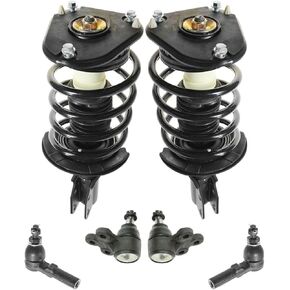 6pc Steering & Suspension Kit Strut & Spring Assemblies Tie Rods End Links for Buick for LeSabre,for Cadillac for DeVille,for Olds for Aurora,for Pontiac for Bonneville in Saudi Arabia