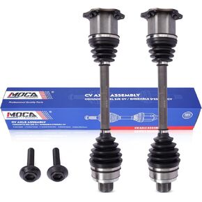 MOCA Front Driver & Passenger Side CV Axle Shaft Assembly Set Fits for 2013-2017 for Audi Q5 2.0L in Kuwait