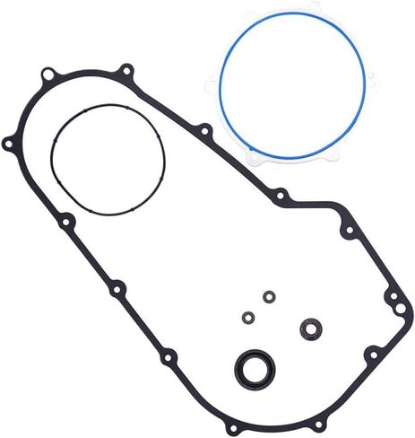 Clutch Primary Cover Gasket Kit for Motorcycle Compatible with Heritage Softail FLSTC Fat Boy FLSTF Street FXDL FXDC Breakout Models(1 Set) in Saudi Arabia