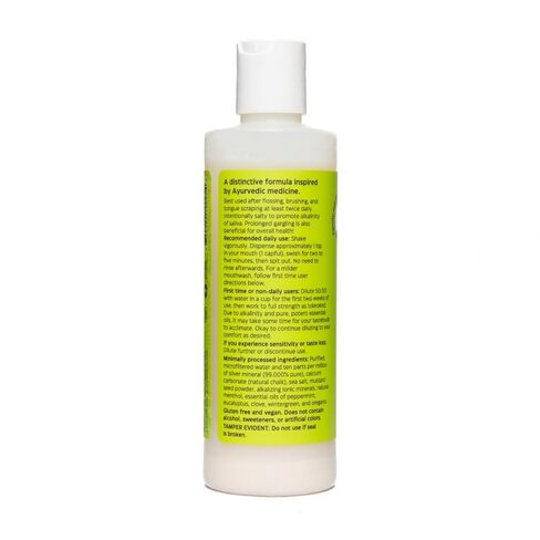 Uncle Harry's Certified Organic Oral Swish for Ayurvedic Oil Pulling | Sesame Oil, Oregano, & Clove | Whitening Mouthwash Treatment for Healthy Teeth & Gums (4 oz) in Saudi Arabia