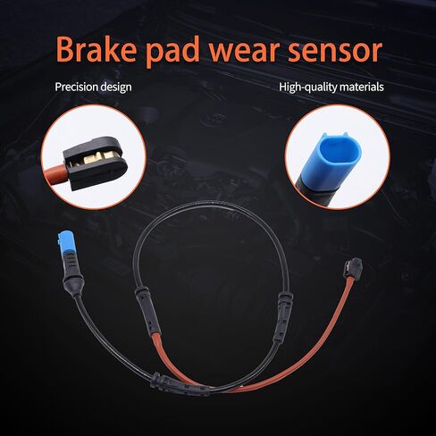 HiSport Front Disc Brake Pad Wear Sensors 34356870349 Compatible with BMW 230I 330E 330I 430I I4 M2 M240I M3 M340I M4 M440I in Saudi Arabia