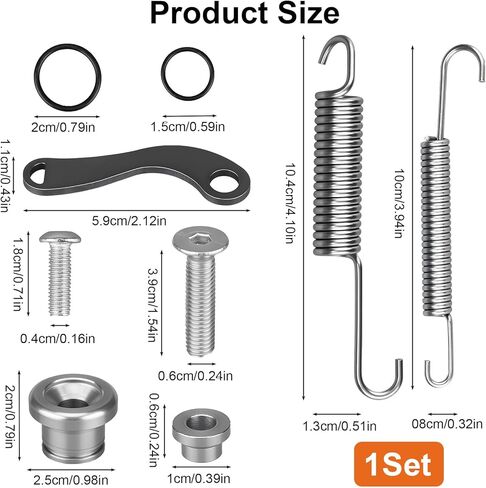 Side Stand Springs Compatible with KTM 125–500 EXC EXC-F XC XCW XC-W XCW TPI Six Days XCF XCF-W 2016–2023, Durable Motorcycle Kickstand Replacement Accessories in Kuwait