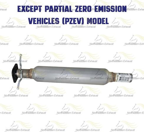 أنبوب الرنان الأمامي للعادم متوافق مع 2008-2011 Ford Focus 2.0L | ستانلس ستيل | العادم الشمالي الشرقي | يتضمن مشبك وحشية مجانًا in Kuwait