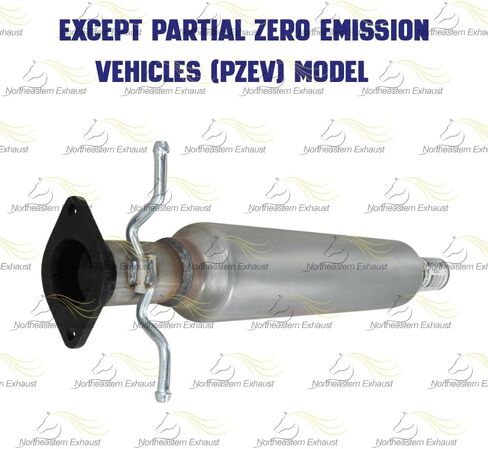 أنبوب الرنان الأمامي للعادم متوافق مع 2008-2011 Ford Focus 2.0L | ستانلس ستيل | العادم الشمالي الشرقي | يتضمن مشبك وحشية مجانًا in Kuwait