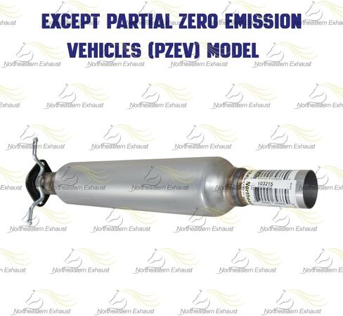 أنبوب الرنان الأمامي للعادم متوافق مع 2008-2011 Ford Focus 2.0L | ستانلس ستيل | العادم الشمالي الشرقي | يتضمن مشبك وحشية مجانًا in Kuwait