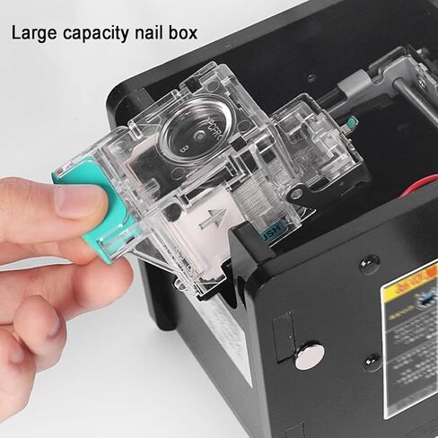 Electric Stapler, Automatic and Manual Dual Mode, 70-Sheet Binding Capacity, Adjustable Feed Depth 1-15mm, Heavy-Duty Office Binding Tool in Saudi Arabia