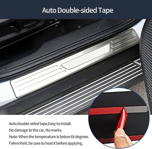Entry Guards Cover Compatible with Mitsubishi New Outlander 2022 2023 2024 2025 2026 Outer Door Sills Scuff Plate Trim Interior Car Accessories Stainless Steel 4PC(Silver) in Saudi Arabia