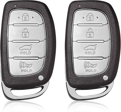 2 Keylessbest بديل لـ 2019 2020 2021 Hyundai Tucson Key Fob التحكم عن بعد TQ8-FOB-4F11 4 أزرار 434 ميجا هرتز in Saudi Arabia