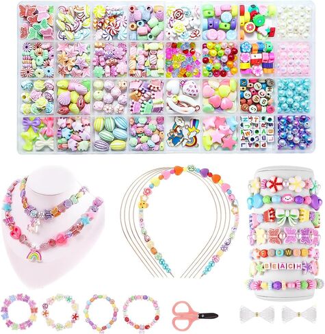 HETOOSHI Natural Stone Beads Kit for Jewelry Making, 335 Pcs Irregular Gemstone Beads with Letter Beads for DIY Bracelet, Necklace, Earrings Craft for Adults. (Style03) in Saudi Arabia
