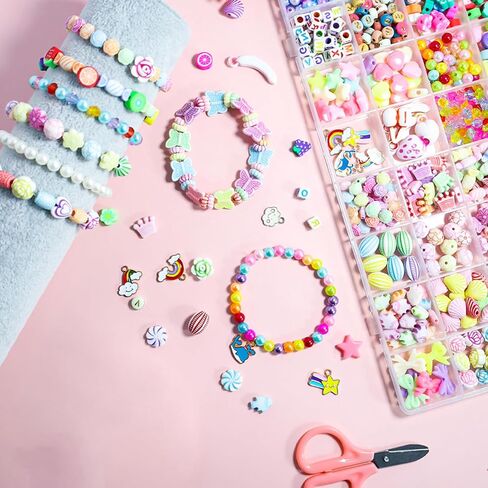 HETOOSHI Natural Stone Beads Kit for Jewelry Making, 335 Pcs Irregular Gemstone Beads with Letter Beads for DIY Bracelet, Necklace, Earrings Craft for Adults. (Style03) in Saudi Arabia