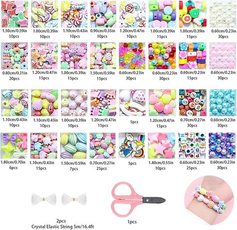 HETOOSHI Natural Stone Beads Kit for Jewelry Making, 335 Pcs Irregular Gemstone Beads with Letter Beads for DIY Bracelet, Necklace, Earrings Craft for Adults. (Style03) in Saudi Arabia